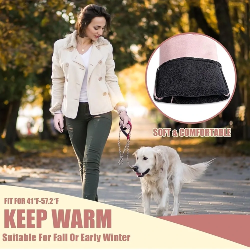 Winter Gloves for Men Women Warm Touchscreen Gloves for Cold Weather XL